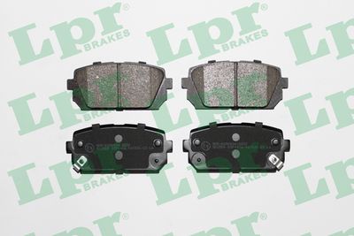 Колодки тормозные дисковые LPR 05P1416