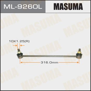 Тяга стабилизатора переднего левая Masuma ML9260L