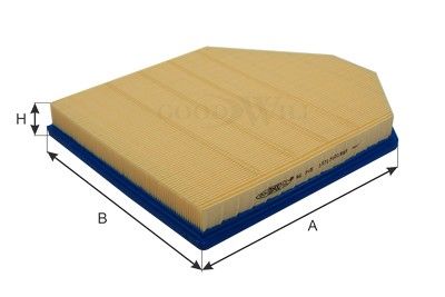Фильтр воздушный FIL FILTER HP2390