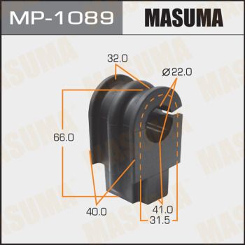 Втулка стабилизатора переднего Masuma MP1089