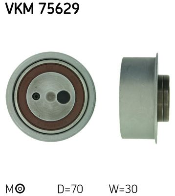 Ролик натяжителя ремня ГРМ SKF VKM75629