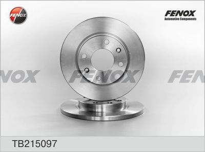 Диск тормозной передний FENOX TB215097