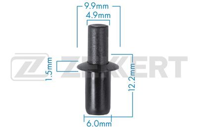 Клипса Mercedes Benz A0009908492