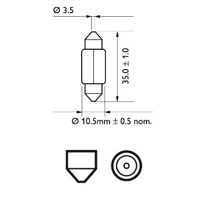 Лампа PHILIPS 12860LLECOCP