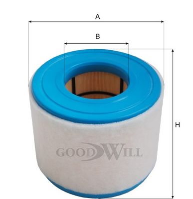 Фильтр воздушный GOODWILL AG361