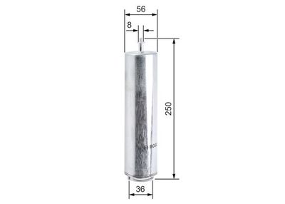 Фильтр топливный BOSCH 0450906457