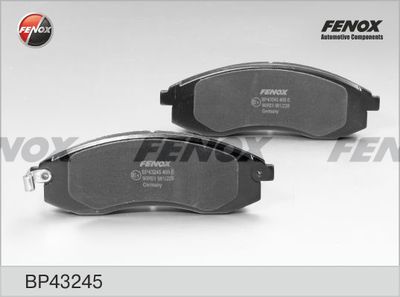 Колодки тормозные передние FENOX BP43245