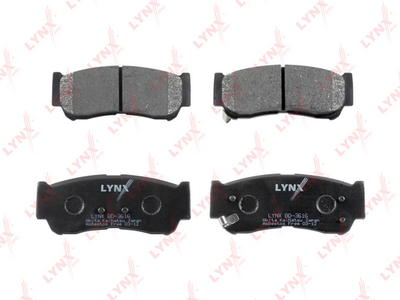 Колодки тормозные задние LYNXauto BD3616