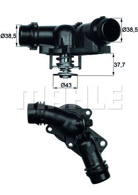 Термостат MAHLE TM1397