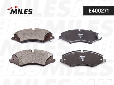 Колодки тормозные передние Miles E400271