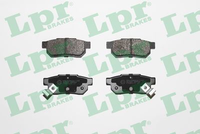 Колодки тормозные задние LPR 05P506