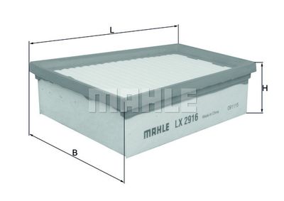 Фильтр воздушный MAHLE LX2916