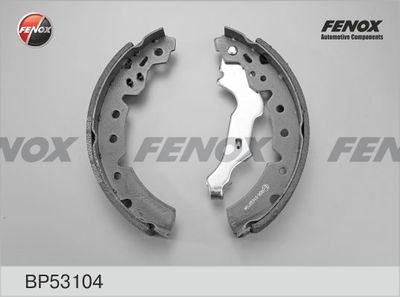 Колодки тормозные барабанные FENOX BP53104