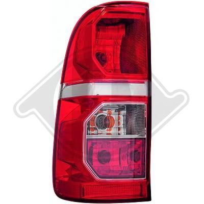 Фонарь задний левый DEPO 21219W6LLDUE