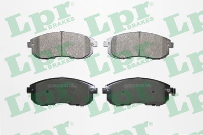 Колодки тормозные дисковые LPR 05P1605