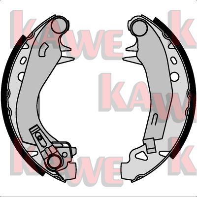 Колодки тормозные барабанные TRUSTING 079192Y