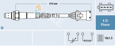 Лямбда-зонд FAE 77282
