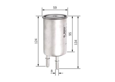 Фильтр топливный BOSCH F026403771