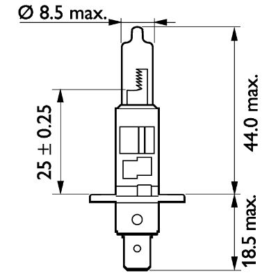 Лампа PHILIPS 13258MDC1