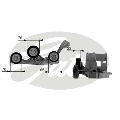 Ролик натяжителя GATES T38429