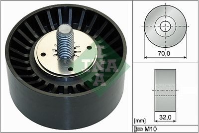 Ролик ДВС опорный INA 532073510