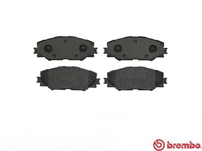 Колодки тормозные передние BREMBO P83071
