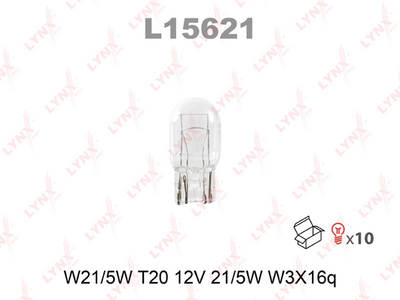 Лампа накаливания LYNXauto L15621