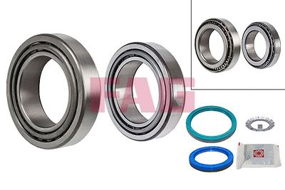 Подшипник ступицы передний комплект B-RING BK1629