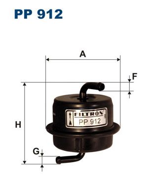 Фильтр топливный FILTRON PP912