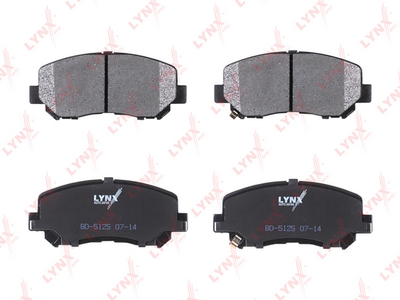 Колодки тормозные передние LYNXauto BD5125