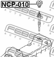 Сальник NISSAN 132762W201
