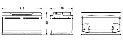 Аккумулятор EXIDE EB802