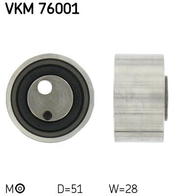 Ролик ремня приводного SKF VKM76001