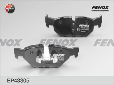 Колодки тормозные задние FENOX BP43305