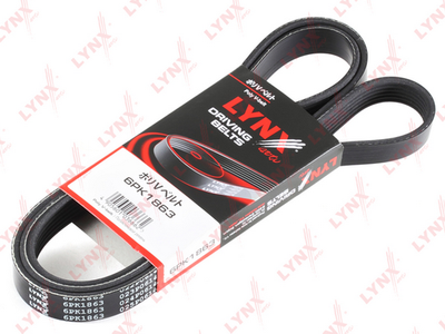 Ремень поликлиновой LYNXauto 6PK1863