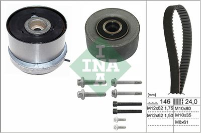 Комплект ремня ГРМ INA 530072410