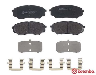 Колодки тормозные дисковые передние BREMBO P30086