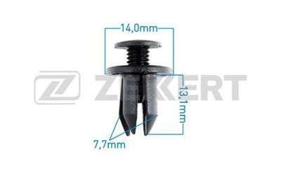 Клипса крепежная Zekkert BE3394