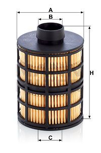 Фильтр топливный MANN-FILTER PU723X