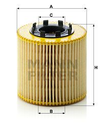 Фильтр масляный MANN-FILTER HU923X