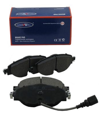 Колодки тормозные дисковые передние BLITZ BB0461P