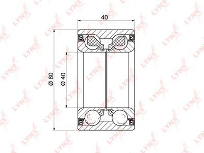 Подшипник ступицы PILENGA PWP4006
