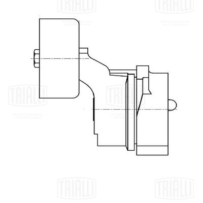 Ролик-натяжитель приводного ремня TRIALLI CM5050