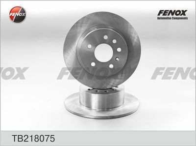 Диск тормозной FENOX TB218075