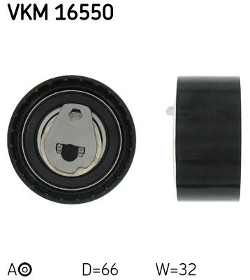 Ролик натяжителя ремня ГРМ SKF VKM16550