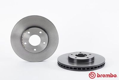 Диск тормозной передний вентилируемый BREMBO 09936811