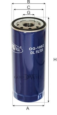 Фильтр масляный GOODWILL OG1082