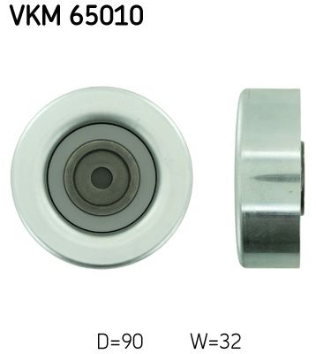 Ролик поликлинового ремня натяжной SKF VKM65010
