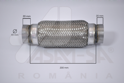 Гофра глушителя ASAM 60101