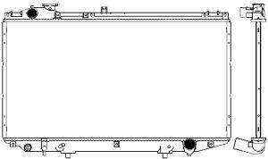 Радиатор SAKURA 32711001